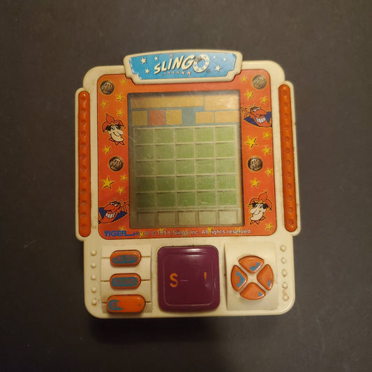 Slingo Vintage Tiger Handheld Game Untested