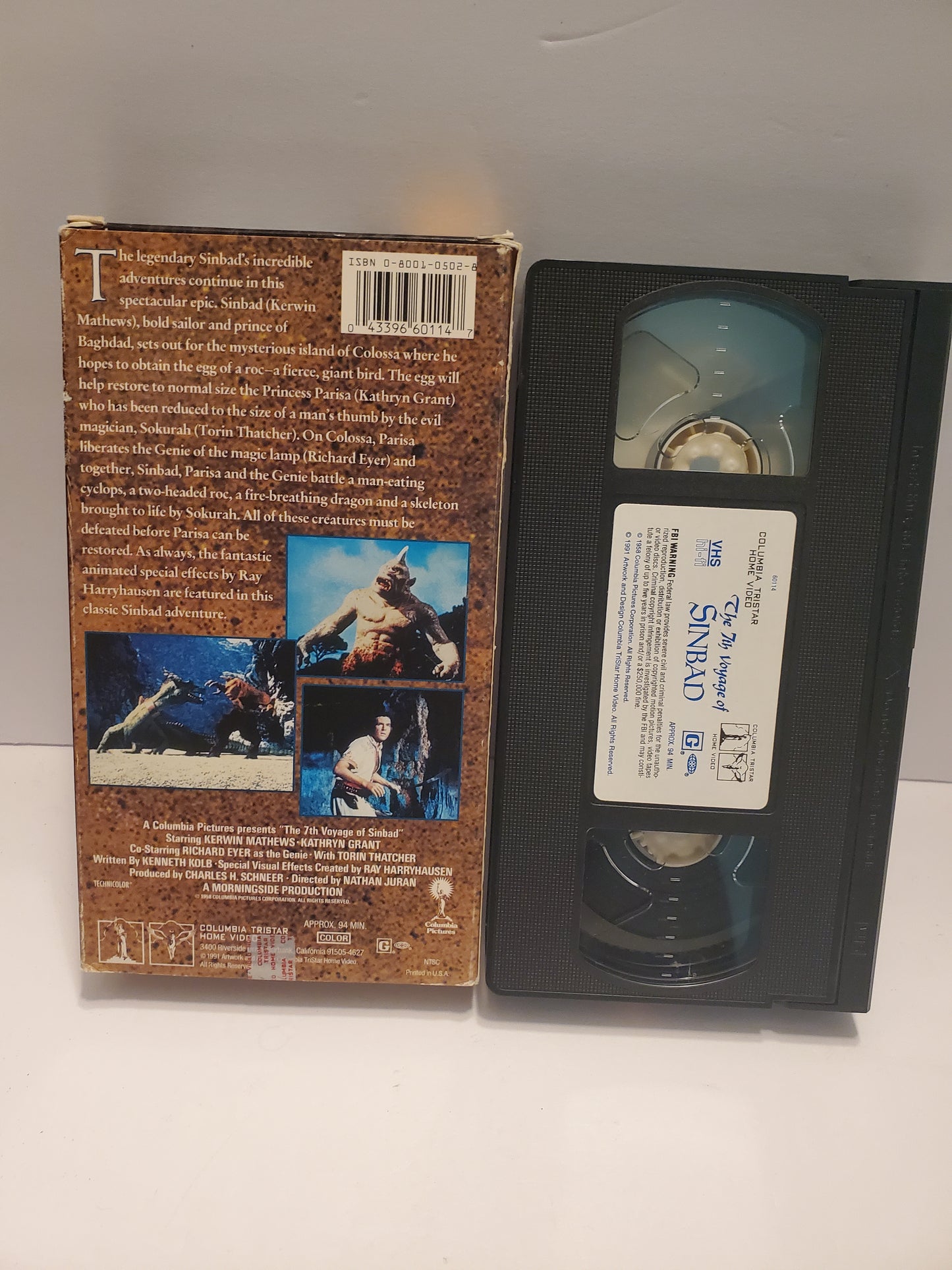 The 7th Voyage Of Sinbad VHS