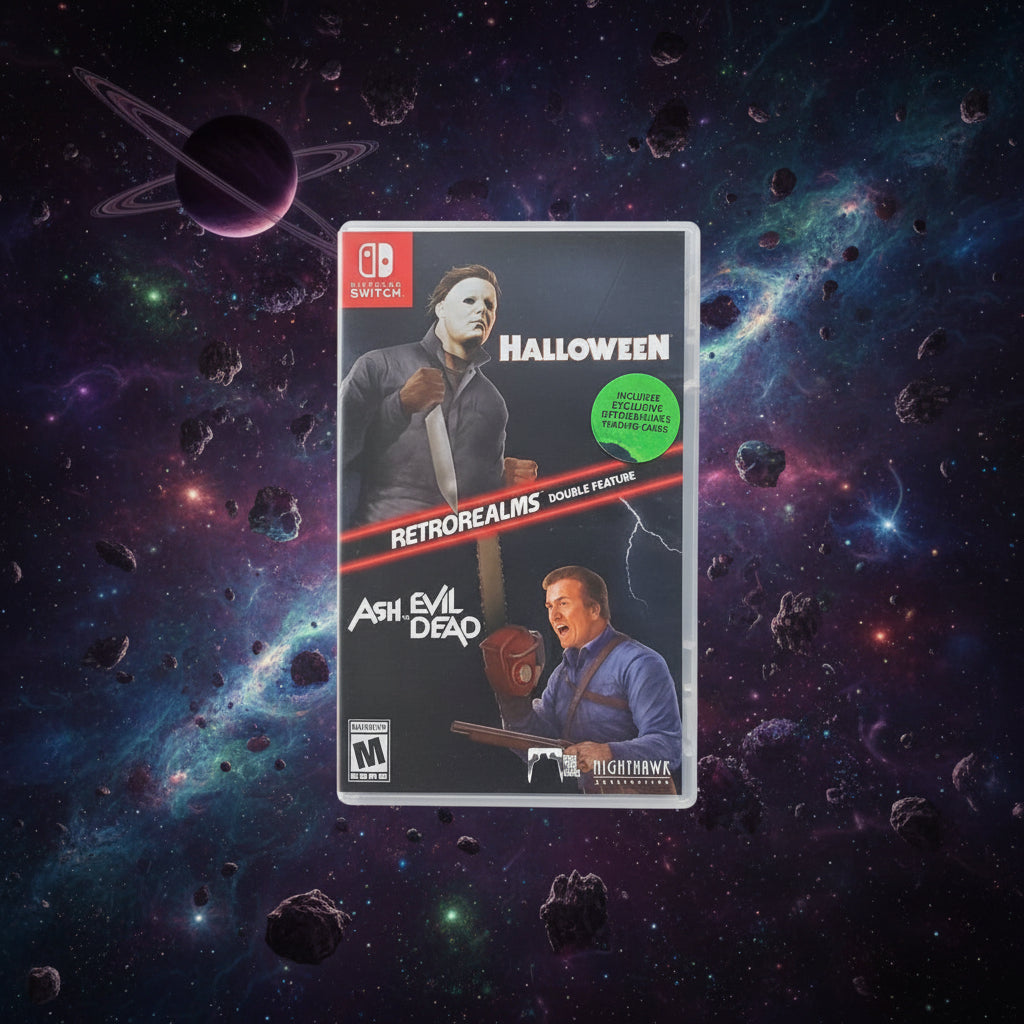 Ash vs. The Evil Dead & Halloween Retro Realms For Nintendo Switch Brand New