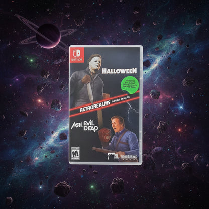 Ash vs. The Evil Dead & Halloween Retro Realms For Nintendo Switch Brand New