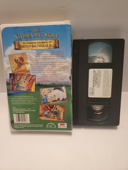 The Neverending Story The Animated Adventures of Bastian Balthazar Bux VHS
