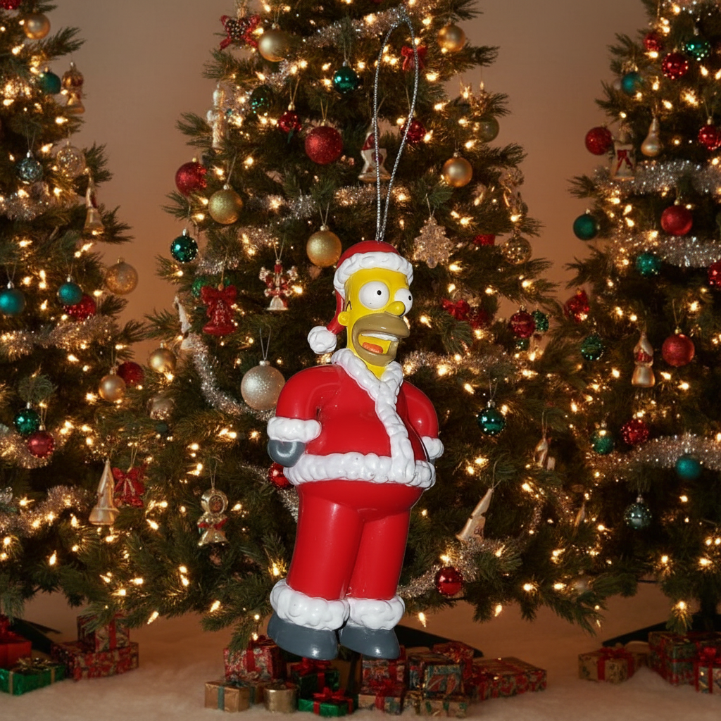 Homer Simpson Christmas Ornament