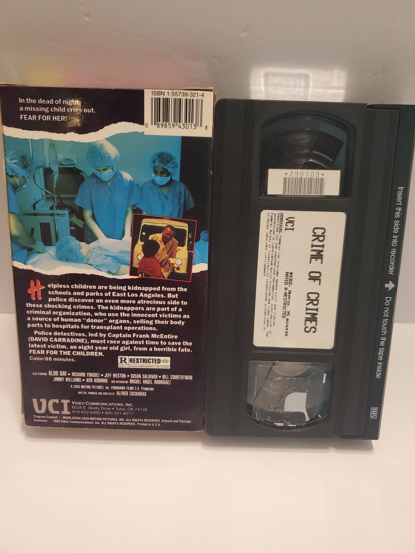 Crime Of Crimes VHS