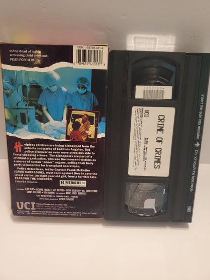 Crime Of Crimes VHS