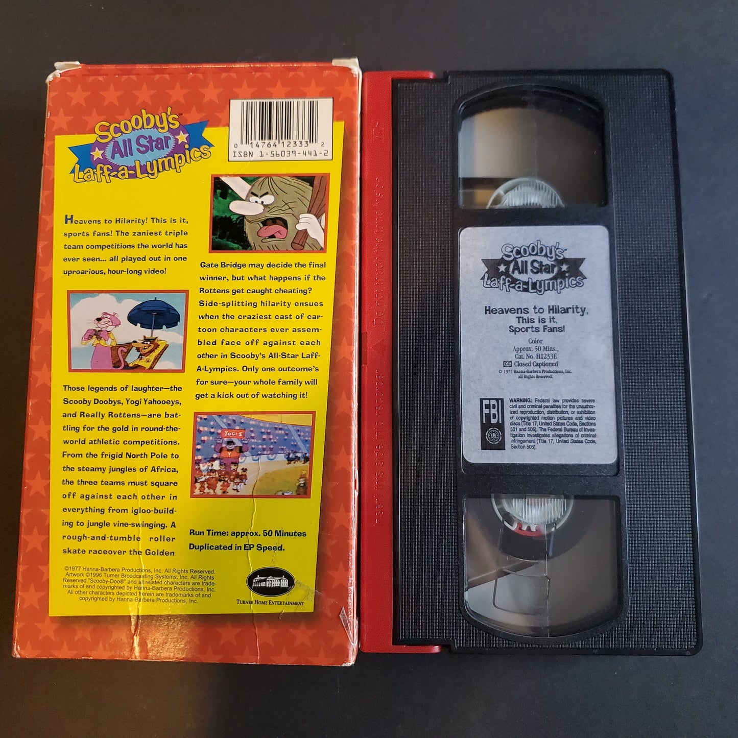 Scooby's All Star Laff-a-Lympics VHS