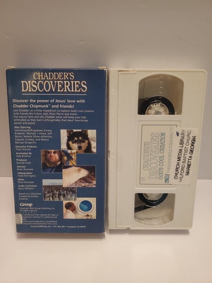 Chadders Discoveries Gods Cool Creation VHS