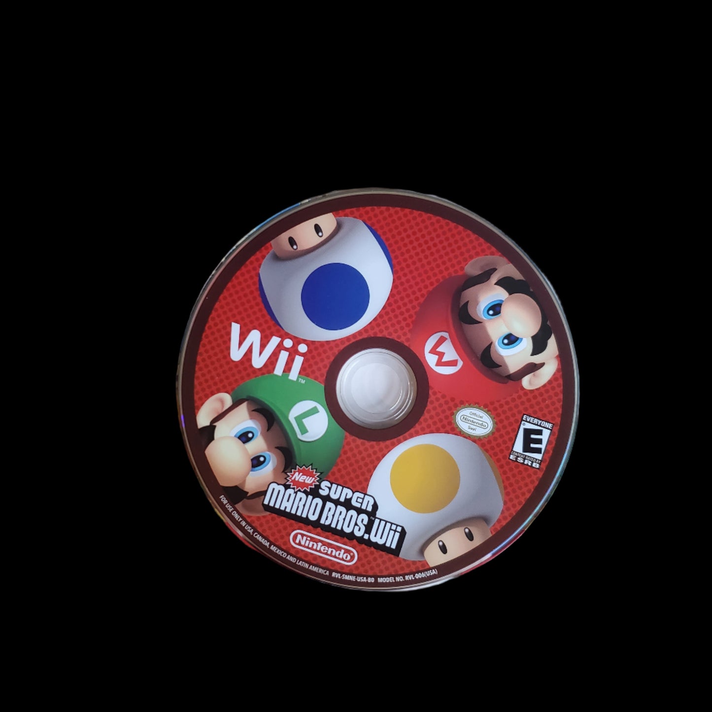 New Super Mario Bros Wii for Nintendo Wii Not For Resale Slipcase