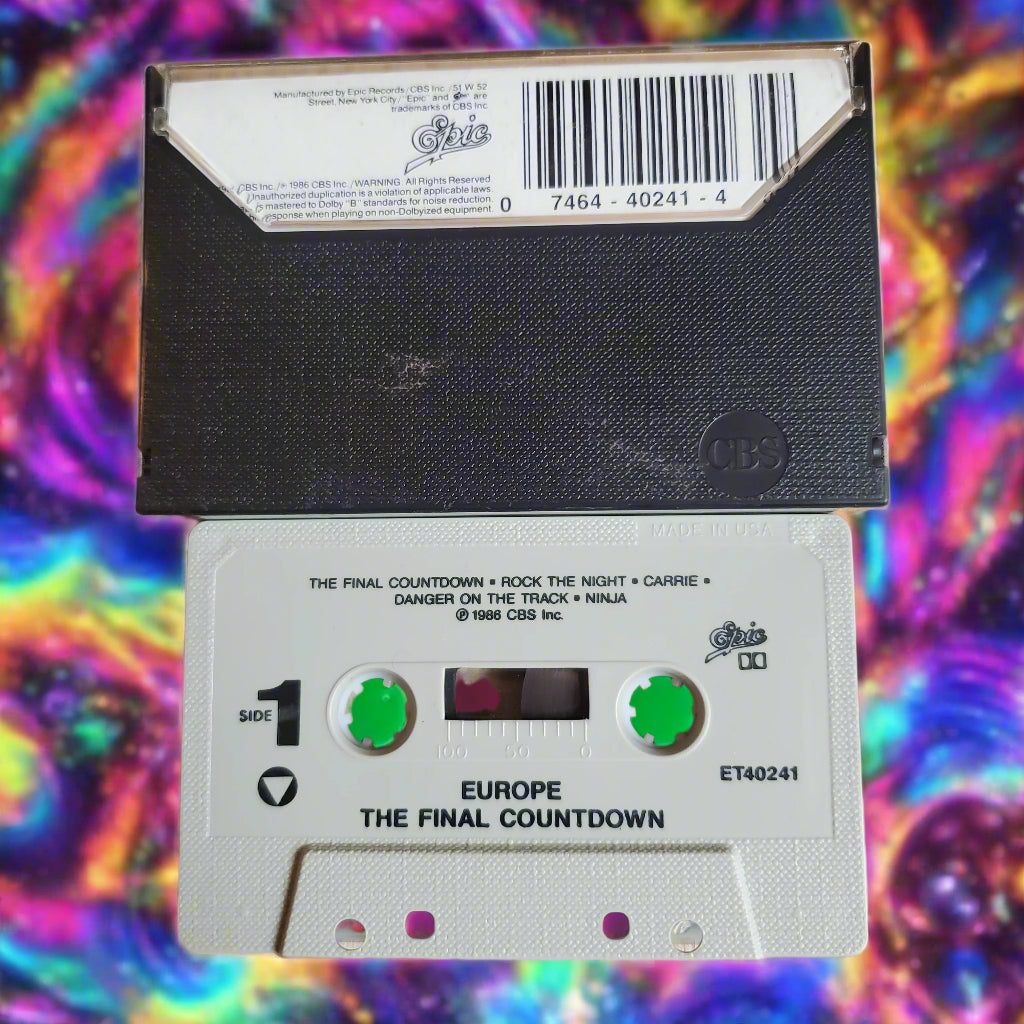 Europe The Final Countdown Cassette