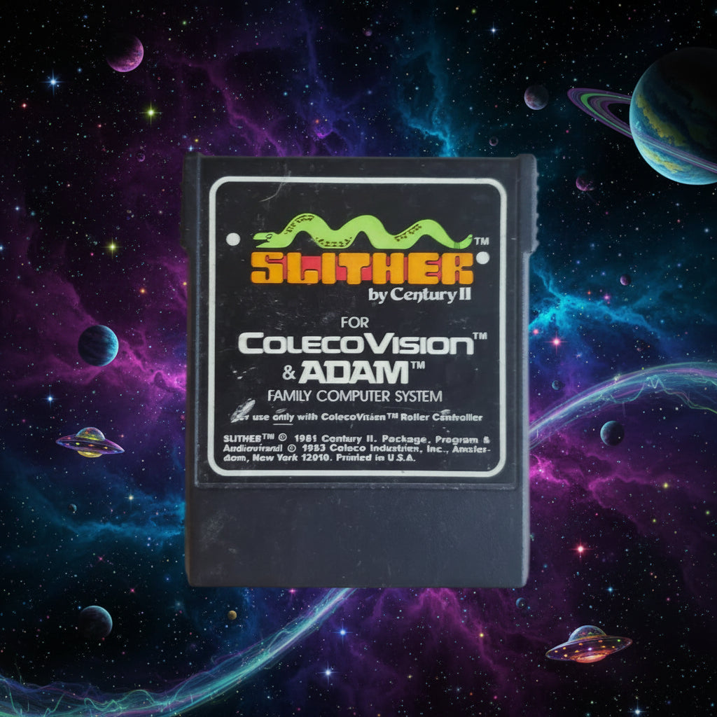 Slither for Coleco Vision Untested