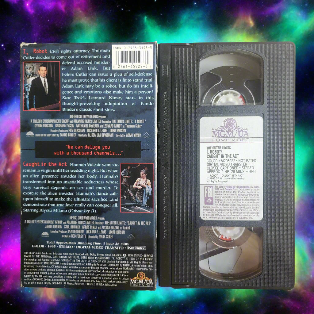 The Outer Limits I, Robot / Caught in the Act VHS