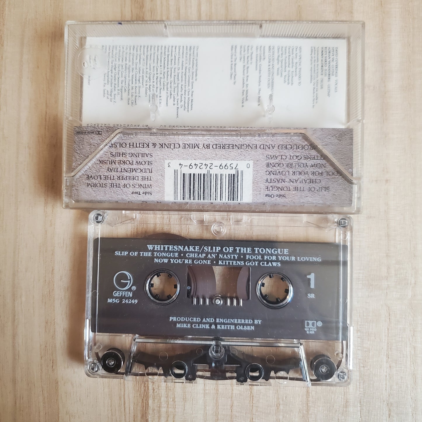 Whitesnake Slip of the Tounge Cassette