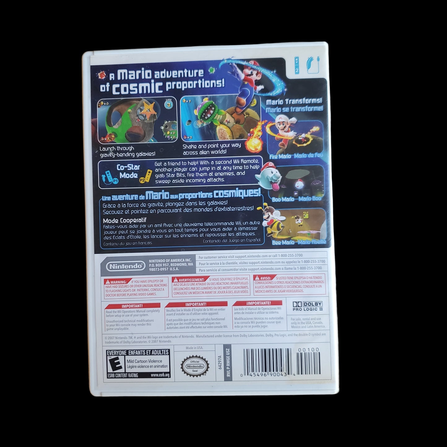 Super Mario Galaxy for Nintendo Wii
