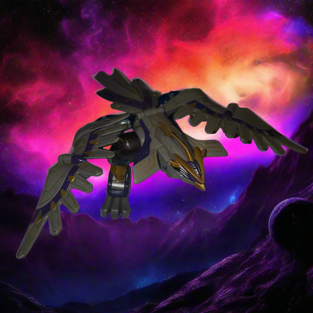 Power Rangers Wild Force Lunar Wolf Primal-Morphin 6 inch Action Figure 2002